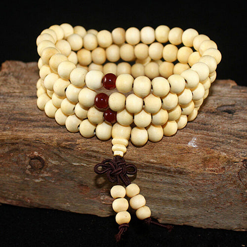 Natural stone and red agate bracelet for men