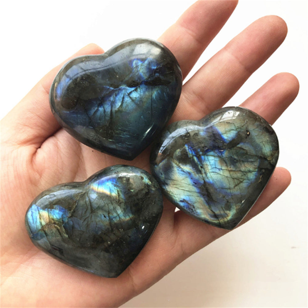 Crystal Labradorite Healing Quartz Stone